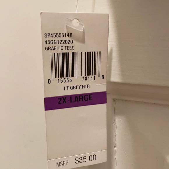 IZOD (NWT) XXL Saltwater Relaxed Long Sleeve Tee - Picture 3 of 7